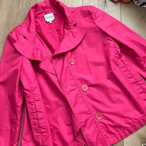 Armani pink coat